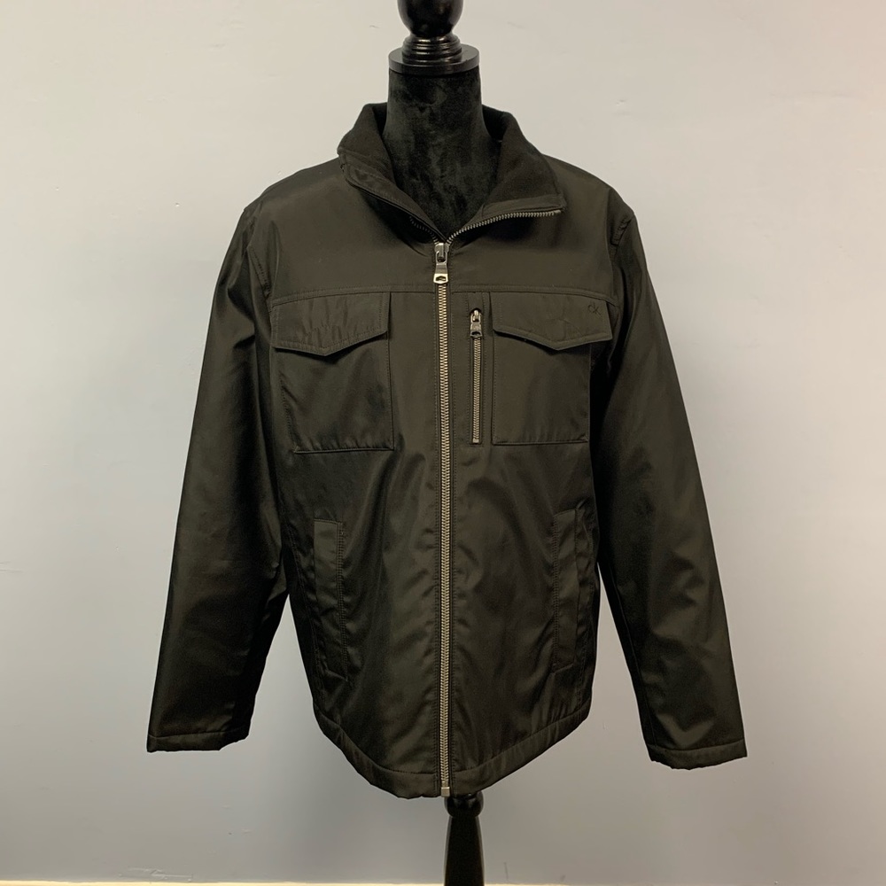 Calvin Klein Full Zip Polyester Jacket NWT